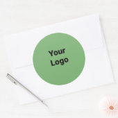 シンプルミニマルエレガントカスタムロゴはこちらcl ラウンドシール (封筒)