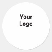 シンプルミニマルエレガントカスタムロゴはこちらcl ラウンドシール (正面)