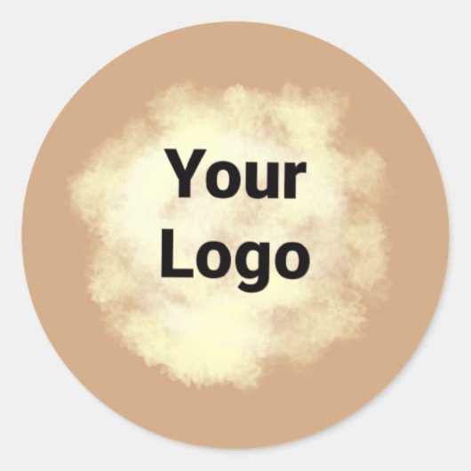 シンプルミニマルエレガントカスタムロゴはこちらcl ラウンドシール (正面)