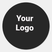 シンプルミニマルエレガントカスタムロゴはこちらcl ラウンドシール (正面)