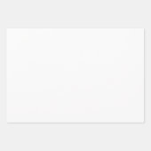 シンプルミニマルエレガントカスタムロゴはこちらcl ラッピングペーパーシート (正面3)