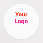 シンプルミニマルエレガントカスタムロゴはこちらcl ラベル (デザイン2)