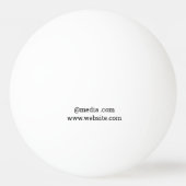 シンプルミニマルエレガントカスタムロゴはこちらcl 卓球ボール (裏面)