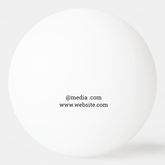 シンプルミニマルエレガントカスタムロゴはこちらcl 卓球ボール (裏面)