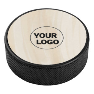 シンプルミニマルエレガントカスタムロゴ アイスホッケーパック