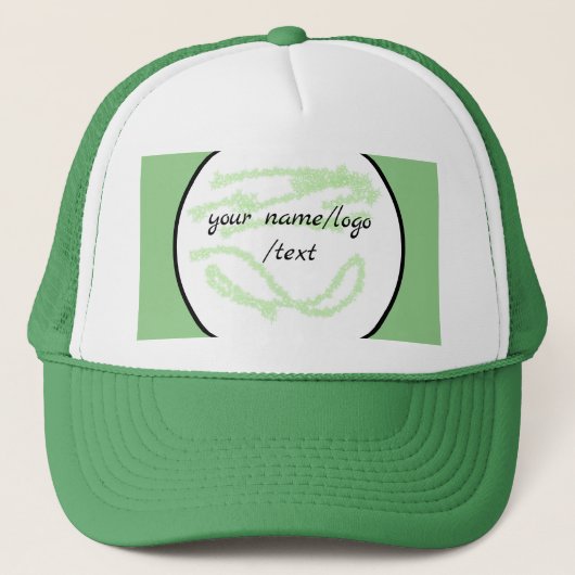 シンプルミニマルエレガントカスタムロゴ キャップ (正面)