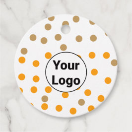 シンプルミニマルエレガントカスタムロゴ フェイバータグ