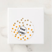 シンプルミニマルエレガントカスタムロゴ フェイバータグ (インサイチュ)