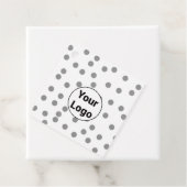 シンプルミニマルエレガントカスタムロゴ フェイバータグ (インサイチュ)