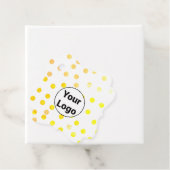 シンプルミニマルエレガントカスタムロゴ フェイバータグ (インサイチュ)