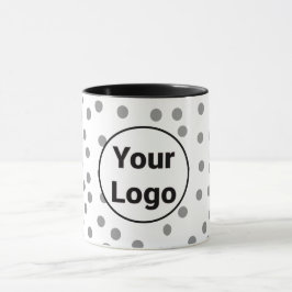 シンプルミニマルエレガントカスタムロゴ マグカップ