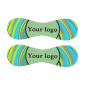 シンプルミニマルエレガントカスタムロゴ 野球ボール (パネル)