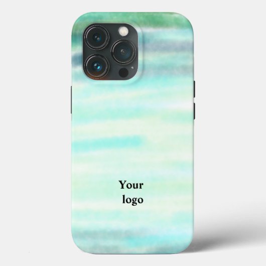 シンプルミニマルエレガントカスタムロゴ Case-Mate iPhoneケース (裏面)