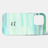シンプルミニマルエレガントカスタムロゴ Case-Mate iPhoneケース (裏面 (横))