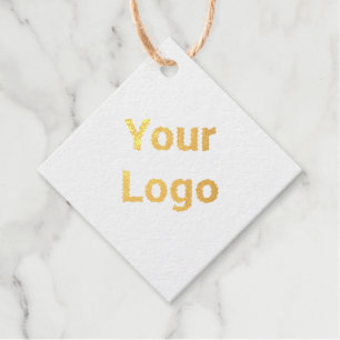 シンプルミニマルエレガントカスタムロゴhere会社g フェイバータグ