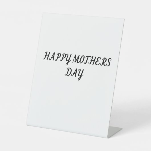 シンプルミニマルエレガントカスタムロゴhere会社g 台座サイン (正面)