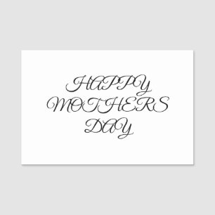 シンプルミニマルエレガントカスタムロゴhere会社g 名札