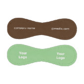 シンプルミニマルエレガントカスタムロゴhere会社g 野球ボール (パネル)