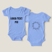 シンプルミニマルエレガントカスタムロゴhere company c (デザイン正面&裏面)