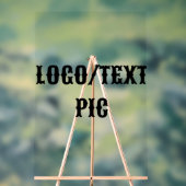 シンプルミニマルエレガントカスタムロゴhere company c アクリルサイン (ニュートラル)