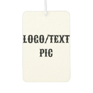 シンプルミニマルエレガントカスタムロゴhere company c カーエアーフレッシュナー