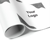 シンプルミニマルエレガントカスタムロゴhere company ph ラッピングペーパー (ロールコーナー)