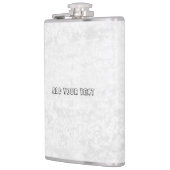 シンプルミニマルエレガントカスタムロゴw社 フラスク (左)