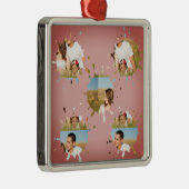 シンプルミニマルエレガントカスタム輪 メタルオーナメント (右)