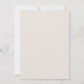 シンプルミニマルエレガントベエ結婚ゲ 招待状 (裏面)