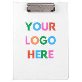 シンプルミニマルカスタマイズ可能な会社のロ企業のゴ クリップボード (正面)