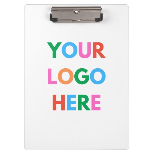シンプルミニマルカスタマイズ可能な会社のロ企業のゴ クリップボード (正面)