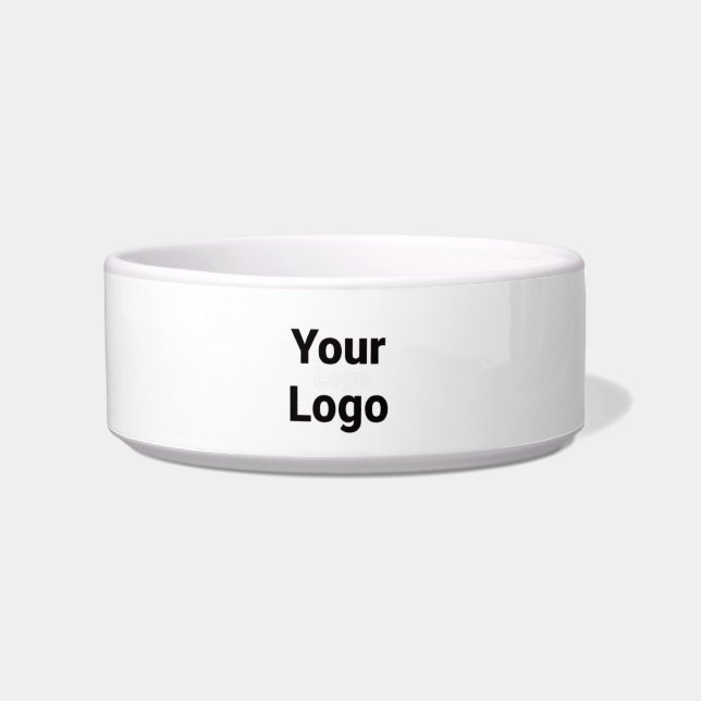 シンプルミニマルカスタムエレガントロゴ ボウル (正面)