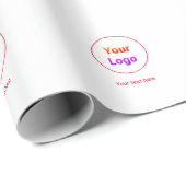 シンプルミニマルカスタムエレガント    ラッピングペーパー (ロールコーナー)