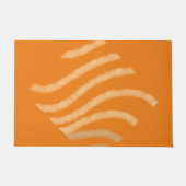 シンプルミニマルカスタムロゴの追加webサイト ドアマット (正面)