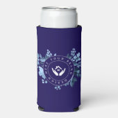 シンプルミニマルカスタムロゴクーラーボックス スリム缶クーラー (Seltzer正面)