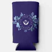 シンプルミニマルカスタムロゴクーラーボックス スリム缶クーラー (正面)