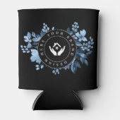 シンプルミニマルカスタムロゴクーラーボックス 缶クーラー (正面)