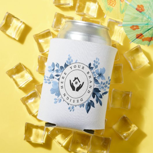 シンプルミニマルカスタムロゴクーラーボックス 缶クーラー (インサイチュ 夏)