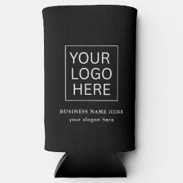 シンプルミニマルカスタムロゴ&文字プロモーション スリム缶クーラー