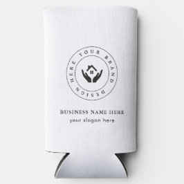 シンプルミニマルカスタムロゴ&文字プロモーション スリム缶クーラー