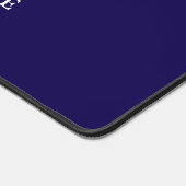 シンプルミニマルカスタムロゴ&文字プロモーション デスクマット (コーナー)