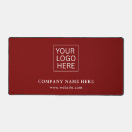 シンプルミニマルカスタムロゴ&文字プロモーション デスクマット