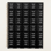 シンプルミニマルカスタムロゴ&文字プロモーション プランナー手帳 (正面)