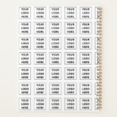 シンプルミニマルカスタムロゴ&文字プロモーション プランナー手帳 (裏面)