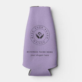 シンプルミニマルカスタムロゴ&文字プロモーション ボトルクーラー