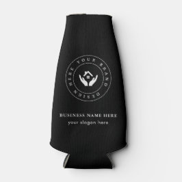 シンプルミニマルカスタムロゴ&文字プロモーション ボトルクーラー