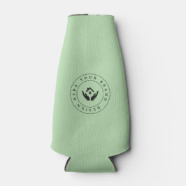 シンプルミニマルカスタムロゴ&文字プロモーション ボトルクーラー