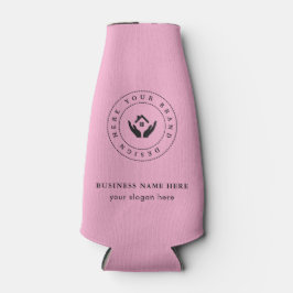 シンプルミニマルカスタムロゴ&文字プロモーション ボトルクーラー