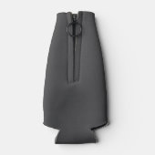 シンプルミニマルカスタムロゴ&文字プロモーション ボトルクーラー (裏面)