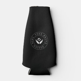 シンプルミニマルカスタムロゴ&文字プロモーション ボトルクーラー